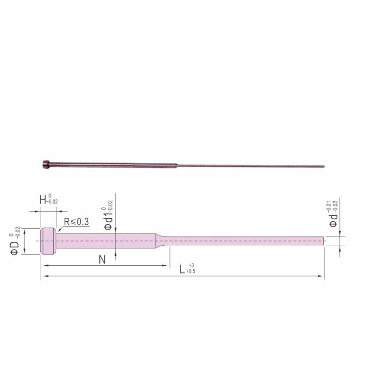 Shoulder ejector pin